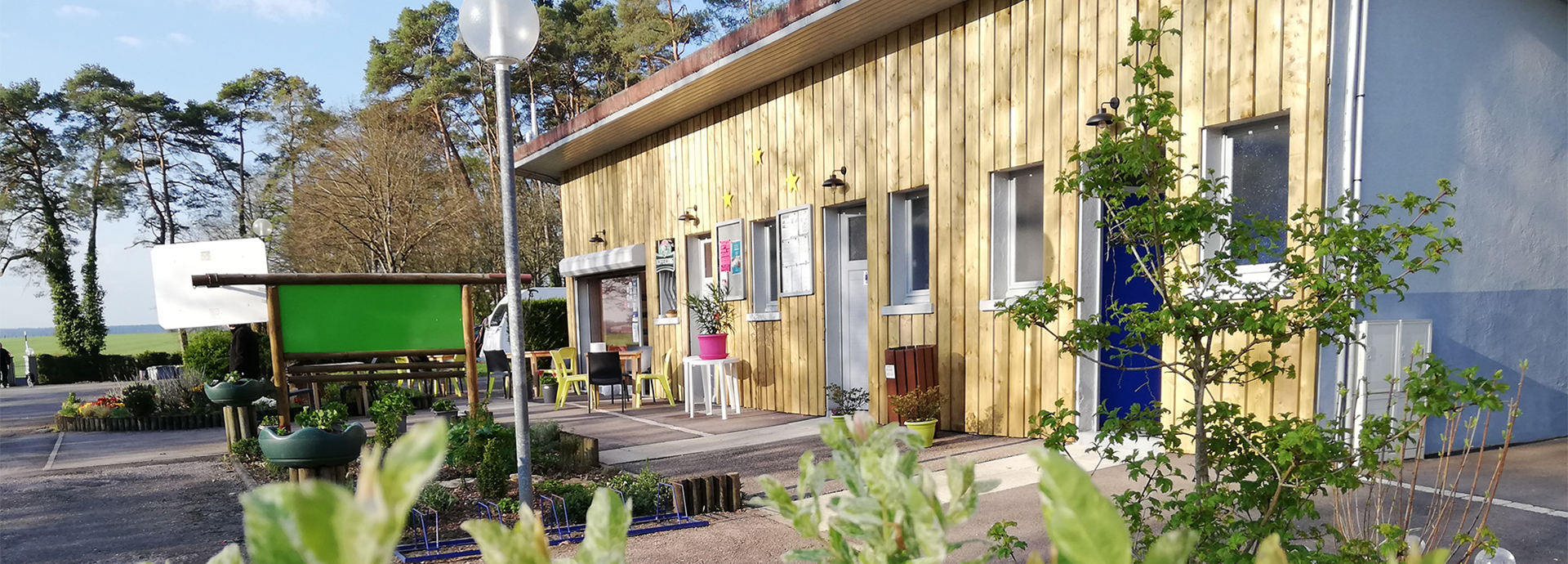 Reception at Contrexéville Campsite in Vosges